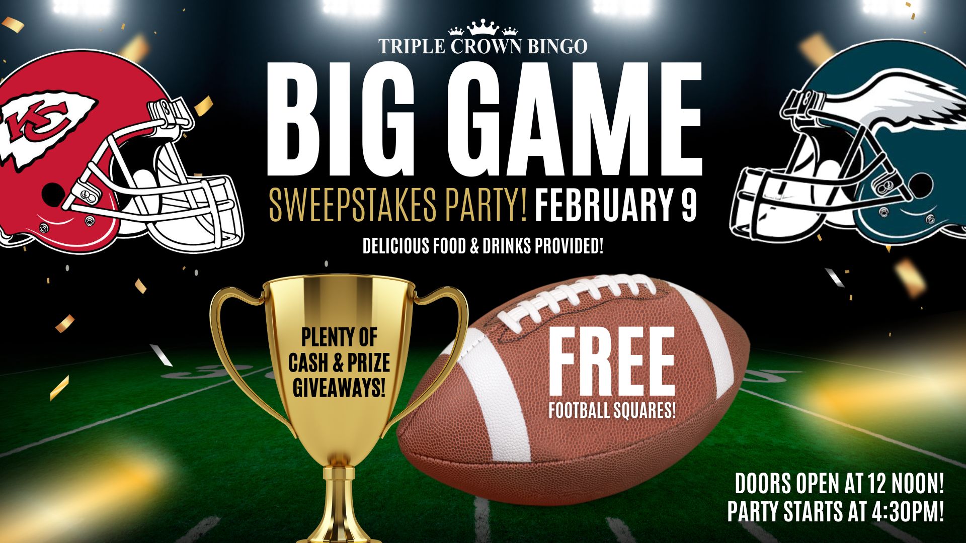 TCB Big Game Sweepstakes